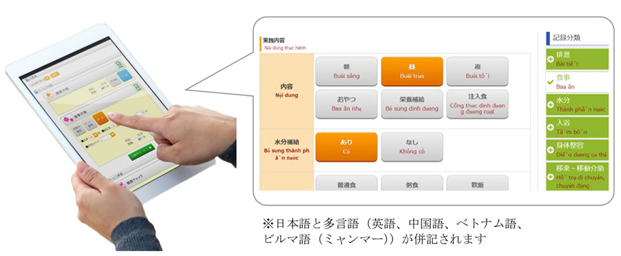 介護記録システム