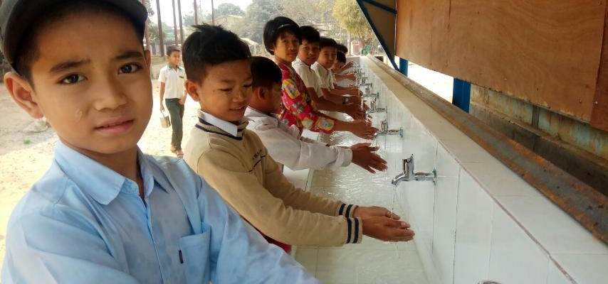 手洗い場設置プログラム