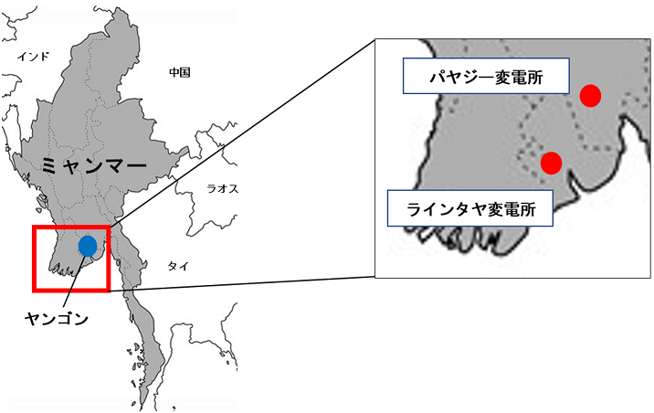 双日 ﾐｬﾝﾏｰの基幹変電設備整備事業を受注 ミャンマーニュース